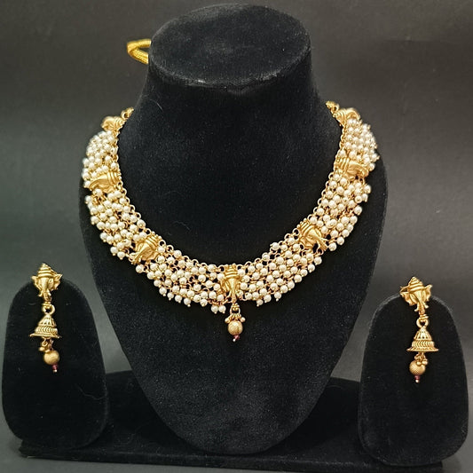 Fusion Ganesha Necklace set