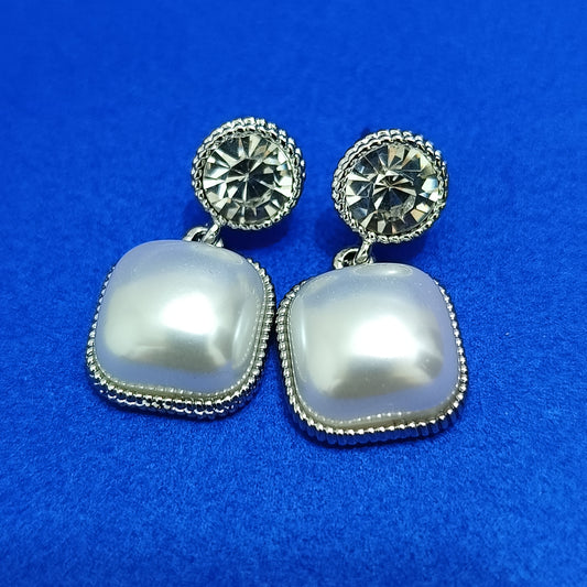 Classic Silver Drop Earrings