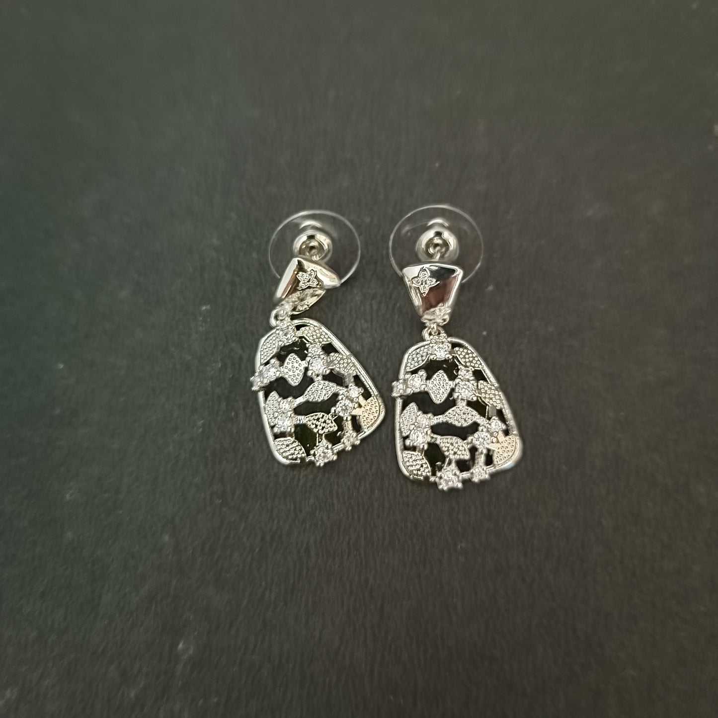 Wish Silver Drop Earrings